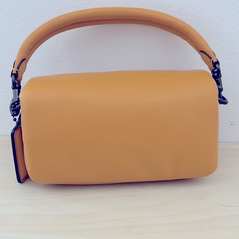 NWT Coach Pillow Tabby 18 in Buttercup - Picture 7 of 12